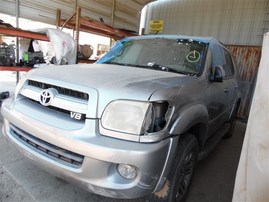 2007 Toyota Sequoia Limited Silver 4.7L AT 4WD #Z24802
